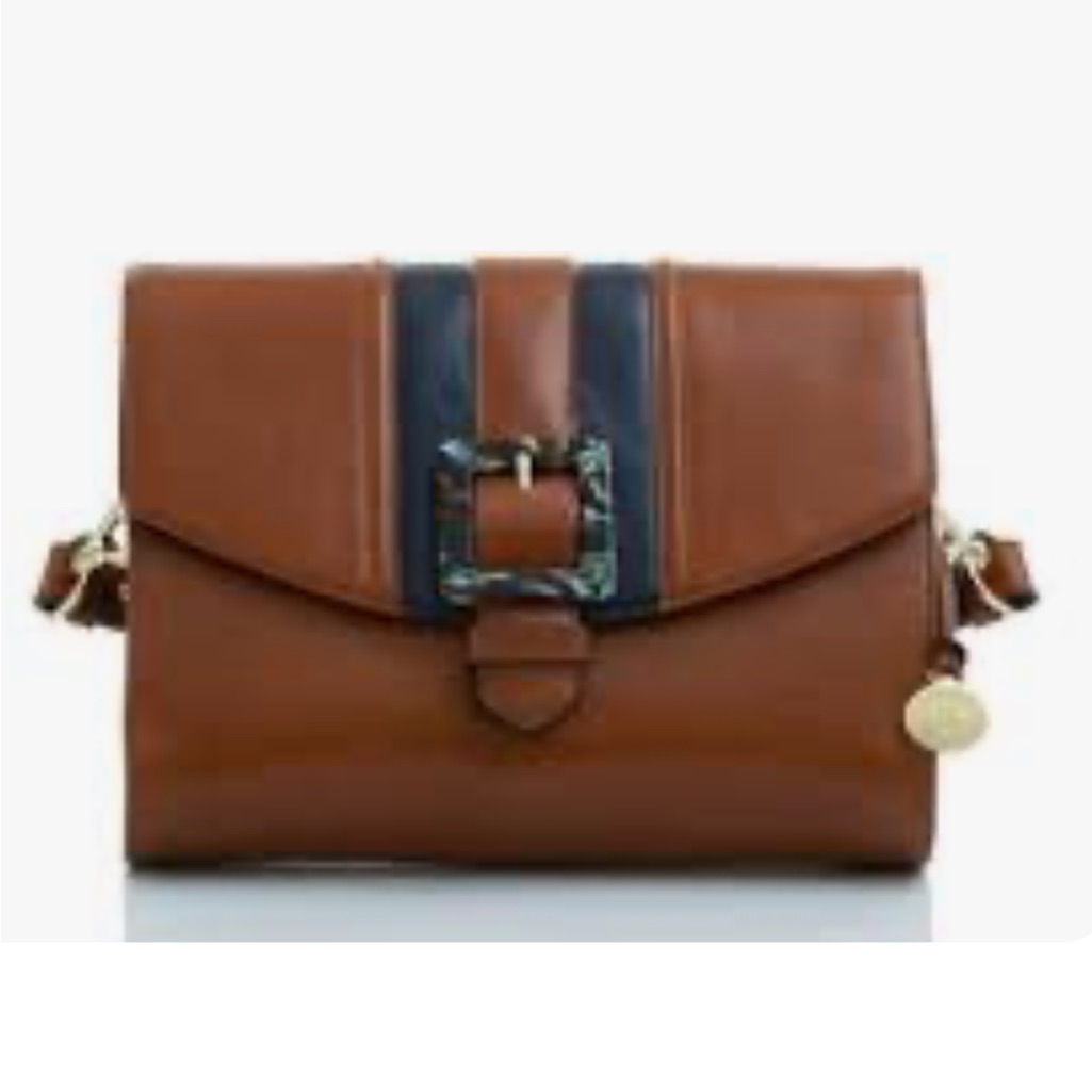 Brahmin Jacquelyn Whiskey Portico Shoulder Bag